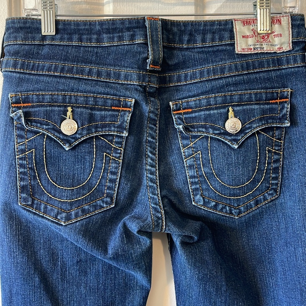 True Religion Boot Cut Low Rise Jeans - Picture 3 of 6
